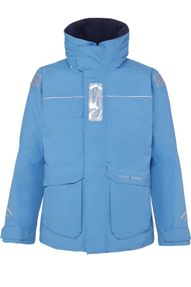 Herren Bergen II Thermo Offshore Segeljacke - Mit Druck Crazy4Sailing