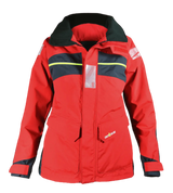 Damen Bergen Offshore Segeljacke Rot / Carbon Jacken Crazy4Sailing 