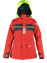 Damen Bergen Offshore Segeljacke Rot / Carbon Jacken Crazy4Sailing 