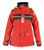 Damen Bergen Offshore Segeljacke Rot / Carbon Jacken Crazy4Sailing S