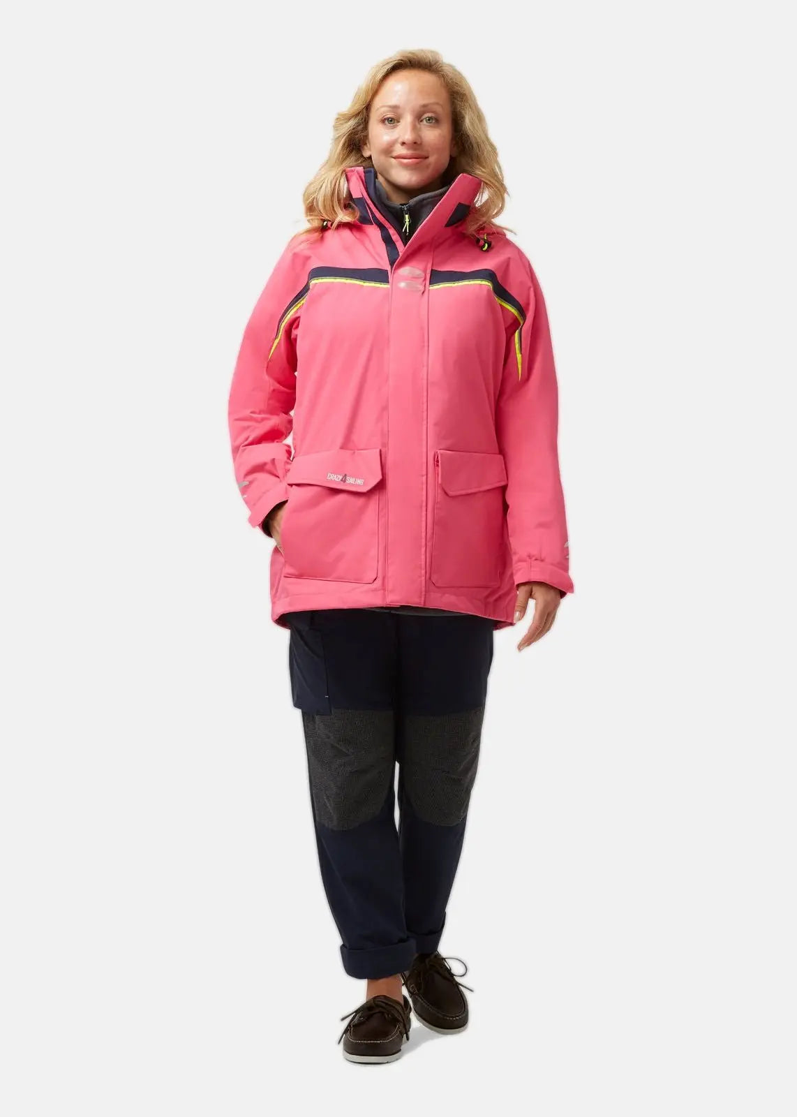 Damen Sydney Neon Segeljacke Jacken Crazy4Sailing 