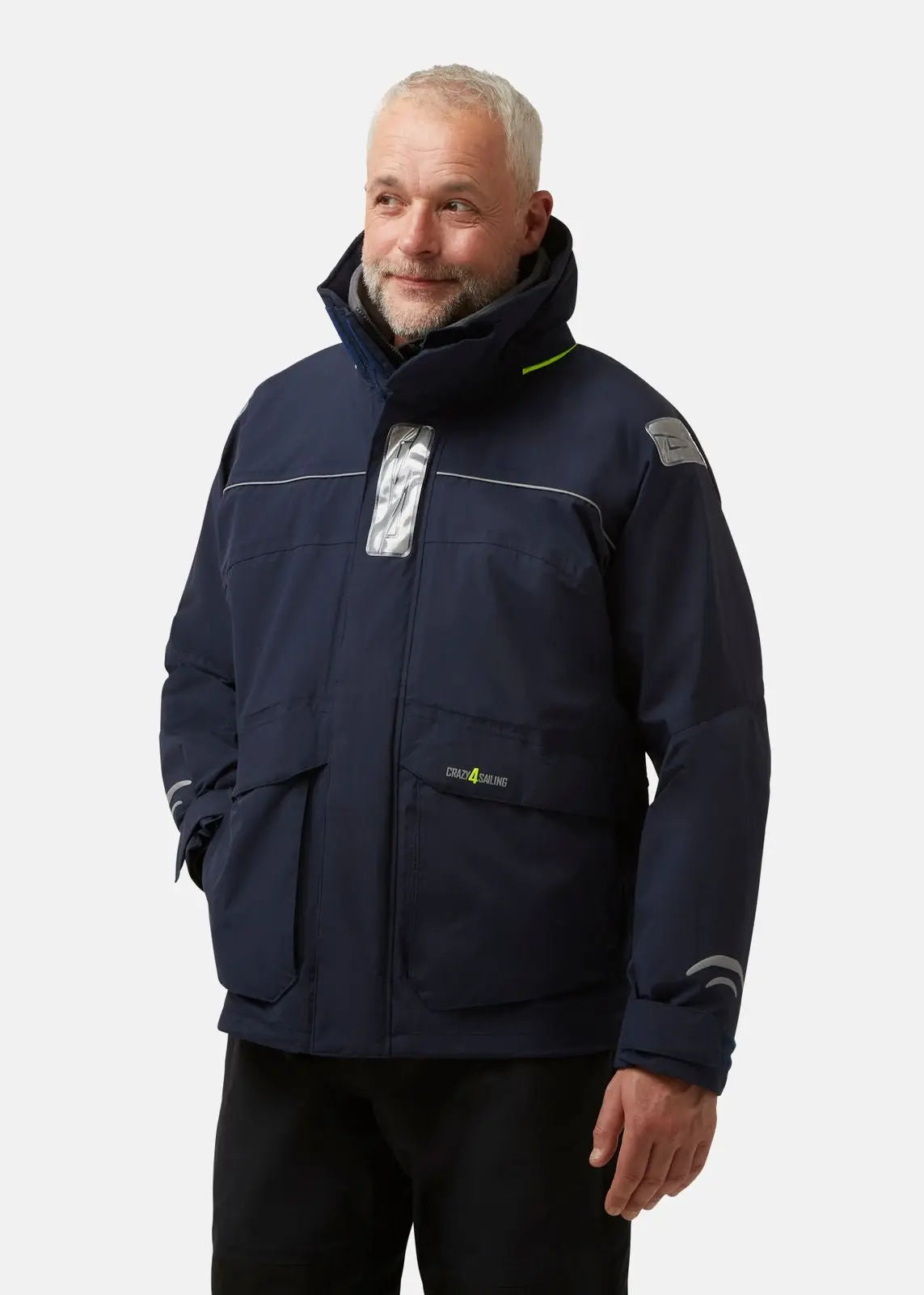 Herren Bergen II Offshore Segeljacke Jacken Crazy4Sailing Navy