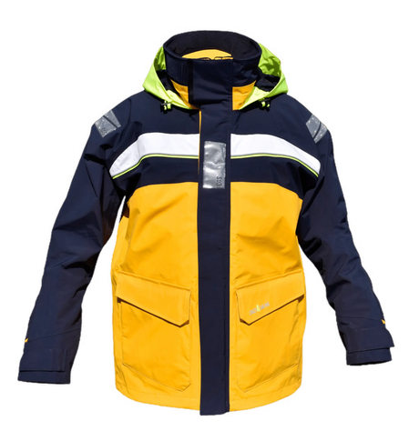 Herren Bergen Offshore Segeljacke Jacken Crazy4Sailing Gelb