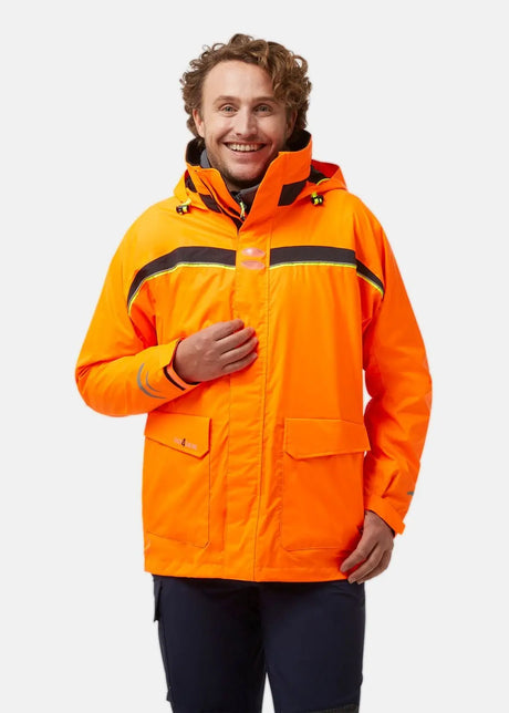 Herren Sydney Neon Segeljacke Jacken Crazy4Sailing Orange