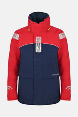 Damen Bergen II Offshore Segeljacke Extra-Weit Jacken Crazy4Sailing Rot / Navy