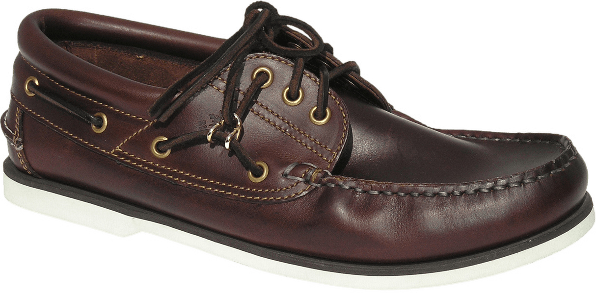 Blueport Comfort Segelschuh Bootsschuh Blueport Seafox - Weiße Sohle