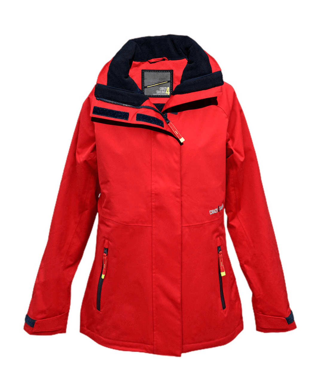 Damen Brisbane Segeljacke Jacken Crazy4Sailing Rot