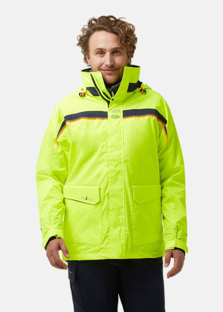 Herren Sydney Neon Segeljacke Jacken Crazy4Sailing Gelb