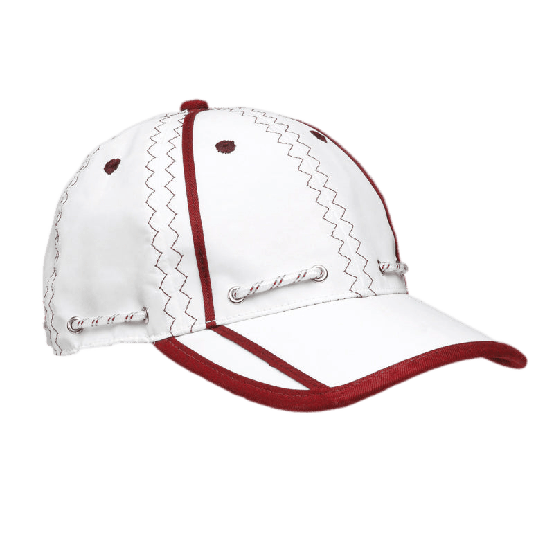 Sea Cap aus Segeltuch Caps Segeltuchtasche Rot