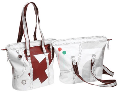 Sea Queen Einkaufstasche Segeltuchtasche Segeltuchtasche Rot