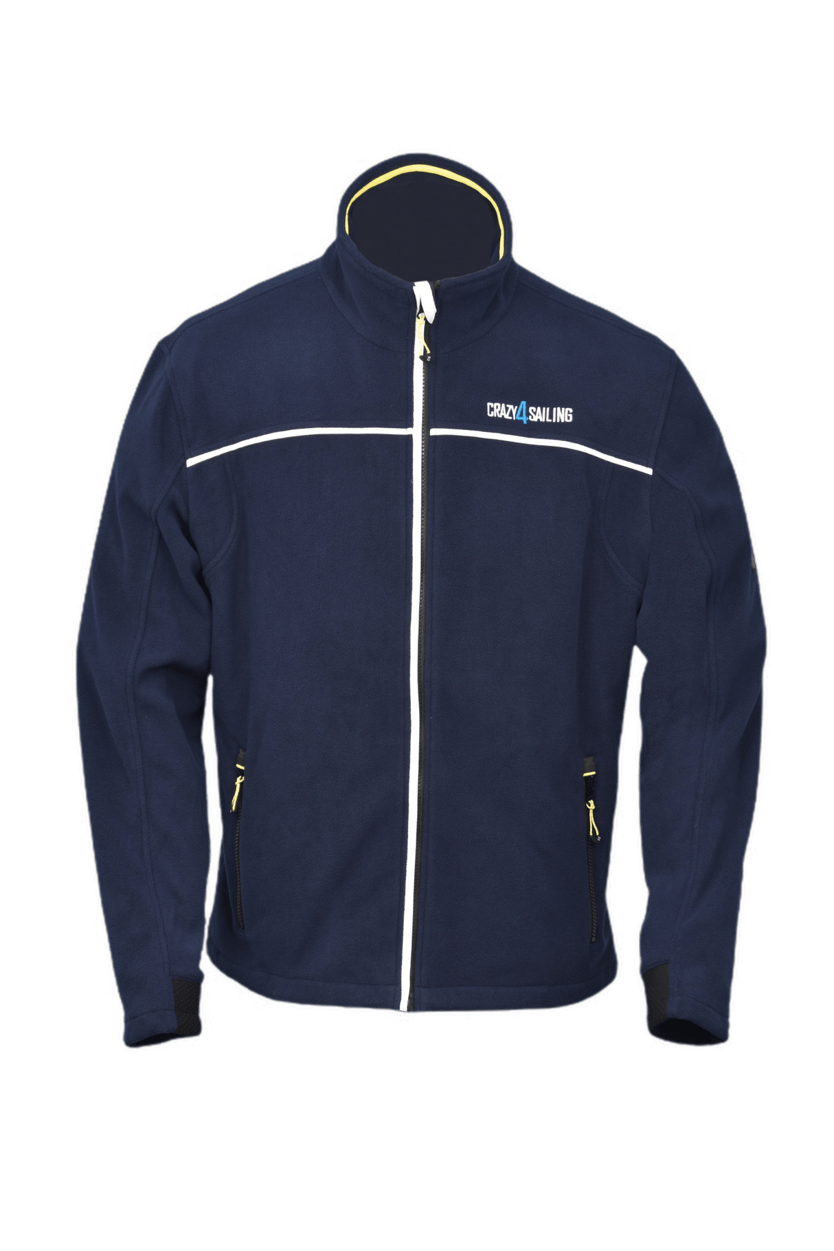 Unisex Fleece Snug Segeljacke Jacken Crazy4Sailing Navy