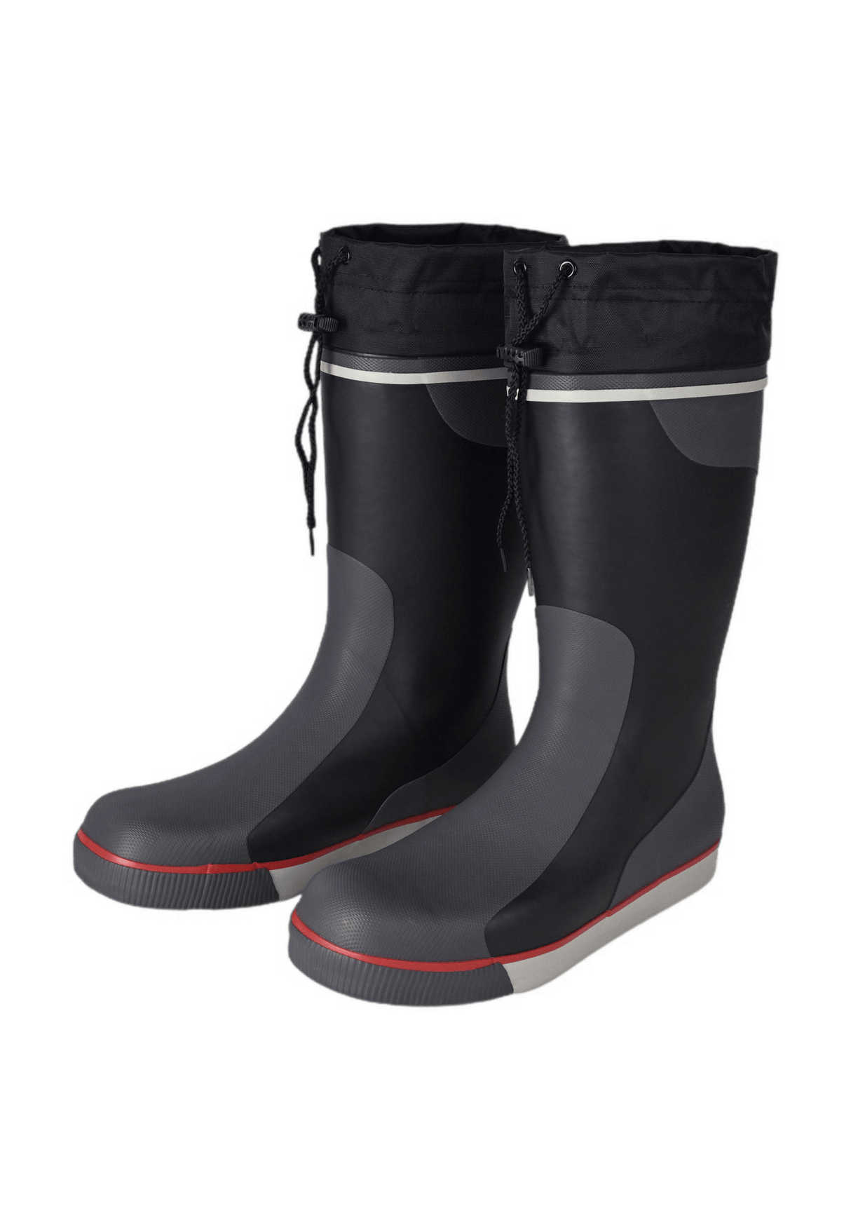 Unisex Gummistiefel Long Gummistiefel Crazy4Sailing Grau