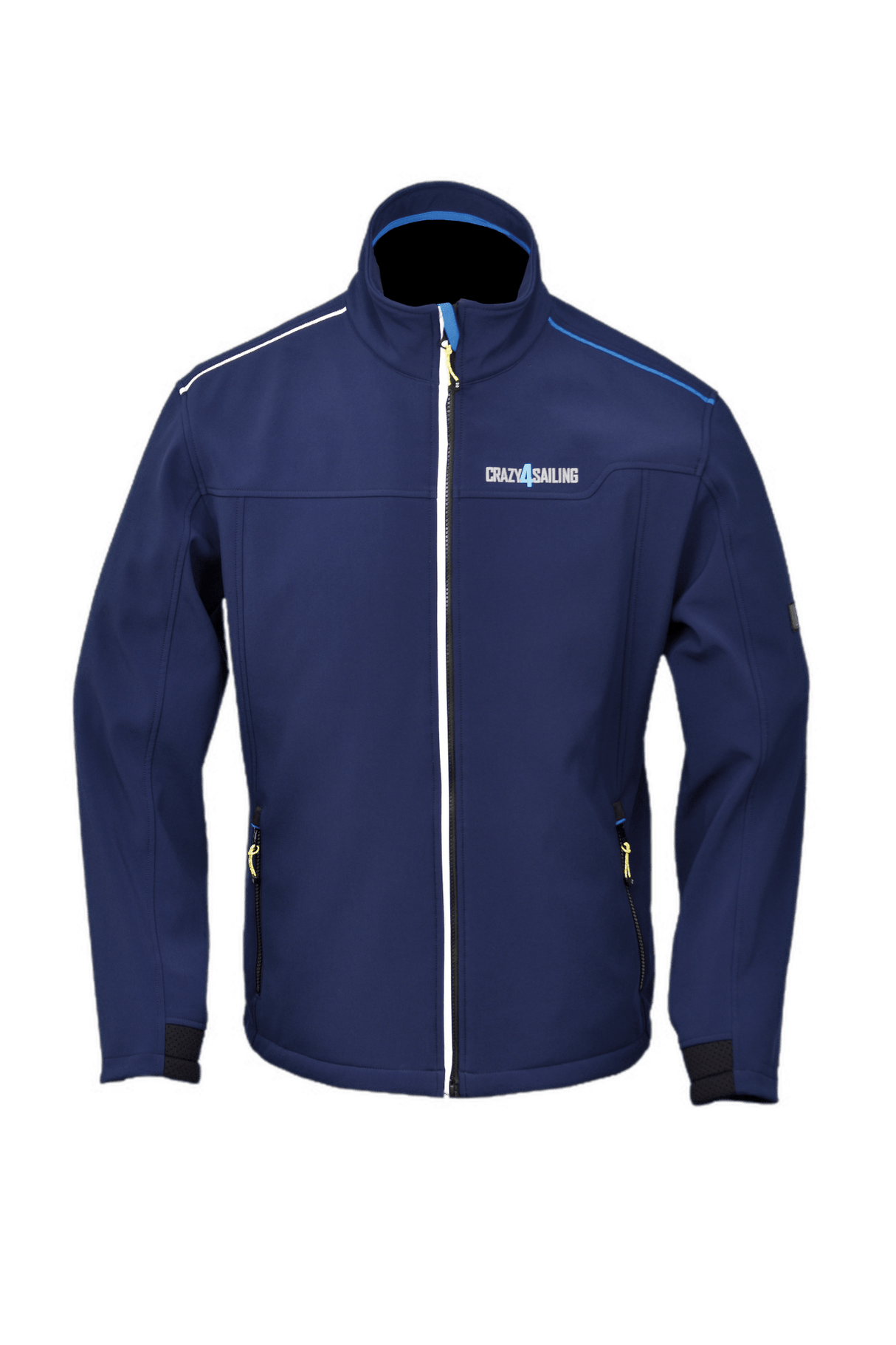 Unisex Jersey Softshell Segeljacke Jacken Crazy4Sailing Navy