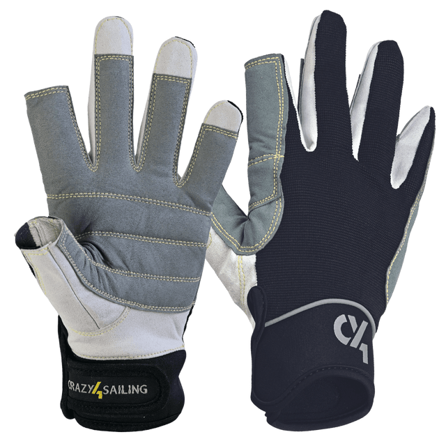 Unisex Segelhandschuhe Offshore Schwarz Handschuhe Crazy4Sailing 