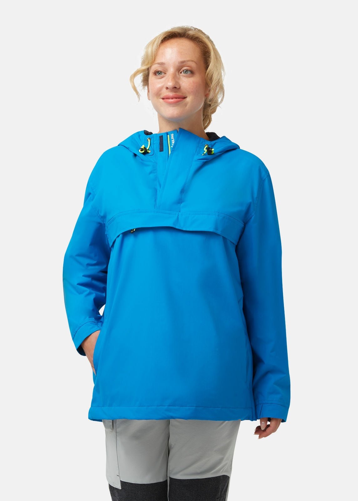 Unisex Texel Anorak Segeljacke Jacken Crazy4Sailing Blau