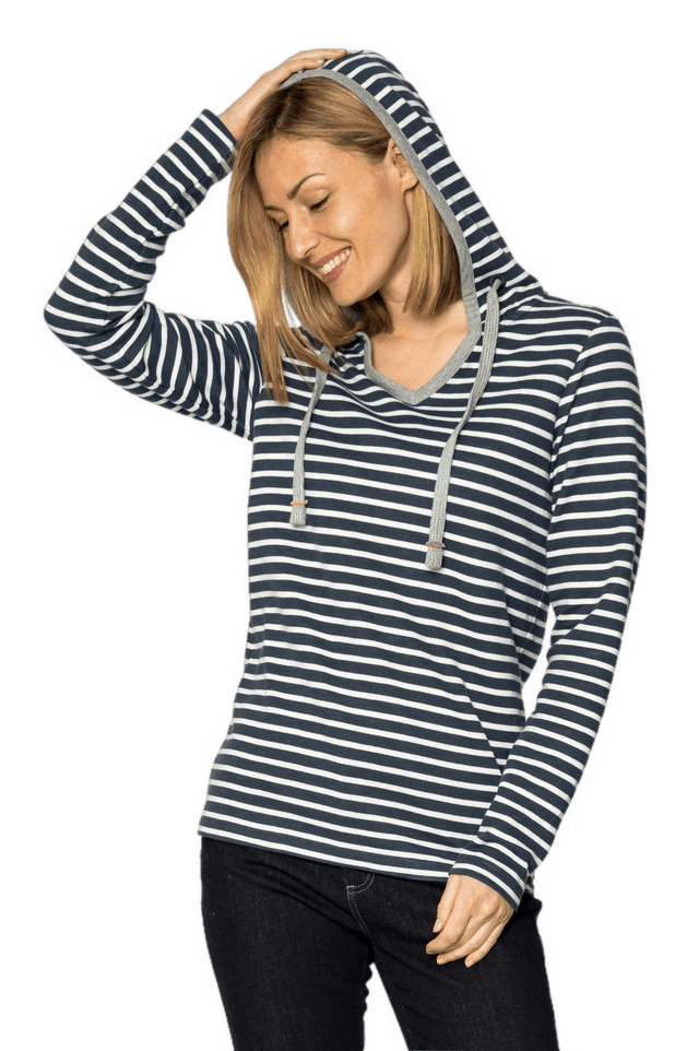 Elkline Favorite Ringel Hoodie Damen Hoodie Elkline 