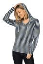 Elkline Favorite Ringel Hoodie Damen Hoodie Elkline 