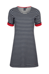 Elkline Makemyday Ringel Sweatkleid Damen Kleid Elkline 